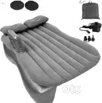 Inflatable bed for car back seat