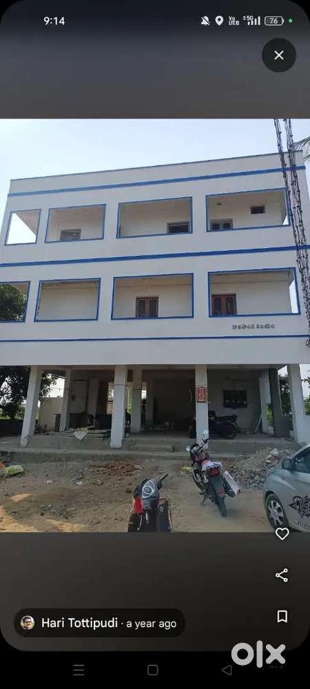 Flat for rent  1bhk Near RAMESWARAM,Achutappatrayam
