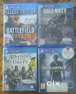 PS4 gaming CDs