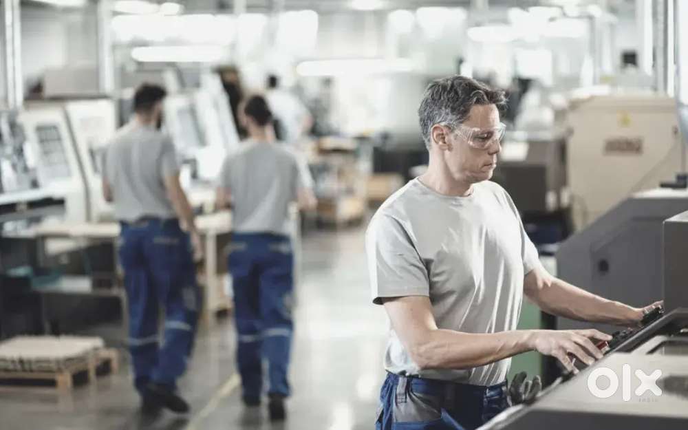 We are hiring mechine operator