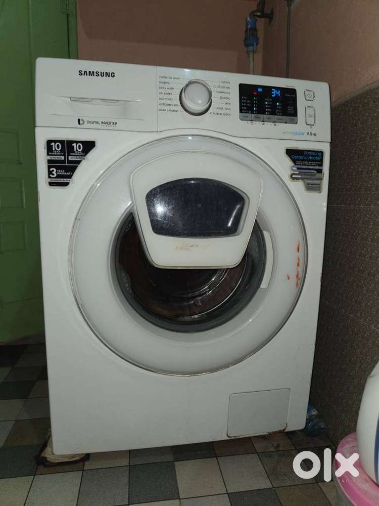 Samsung 8 Kg Front Load Washing Machine (WW80K5210WW)