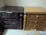 Two  sagwan wood cabinet
