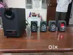 Intex 5.1 Wired Speaker System with Subwoofer – Great Condition