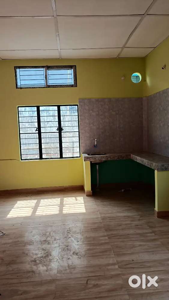 Brand new 1 rk room alongwith kitchen at zoo road...Bathroom common