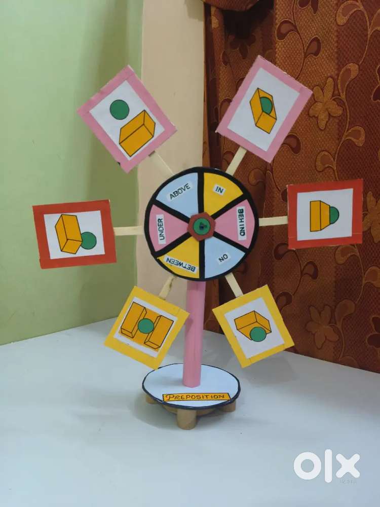 Hand made school projects and models