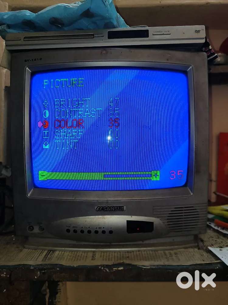 Working Sansui TV and intex for sale