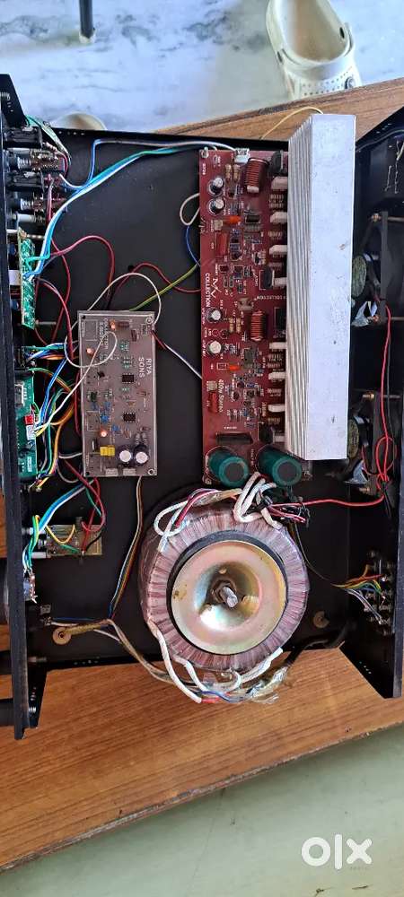 Double 12inch colum with amplifer