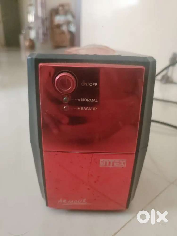 Intex Armour 650VA UPS (Uninterruptible Power Supply).
