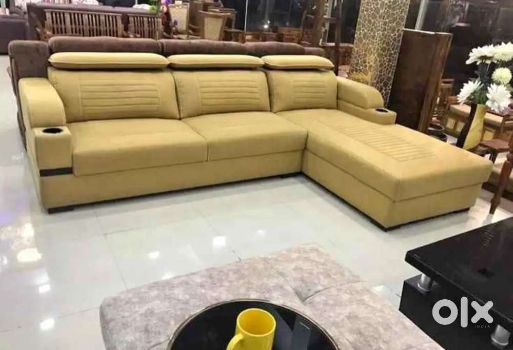 New brand l sofa cum bed and design
