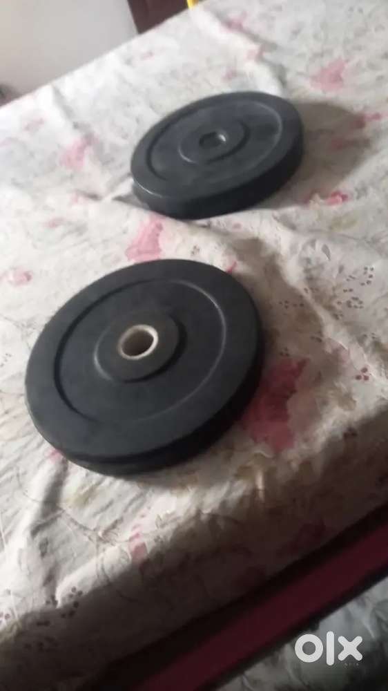 Barbell and plates