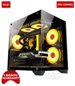 Gaming Desktop PC (Pre-owned) Mid Tower With AMD Ryzen 5 5500, 16GB DD
