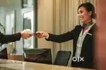 Receptionist front office job