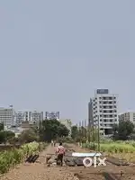 Moshi men road Pune Nashik Highway touch 24 hours light water