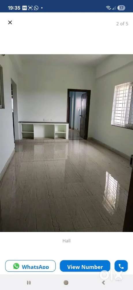 2 BHK FLAT AVAILABLE in 1st floor, east facing.