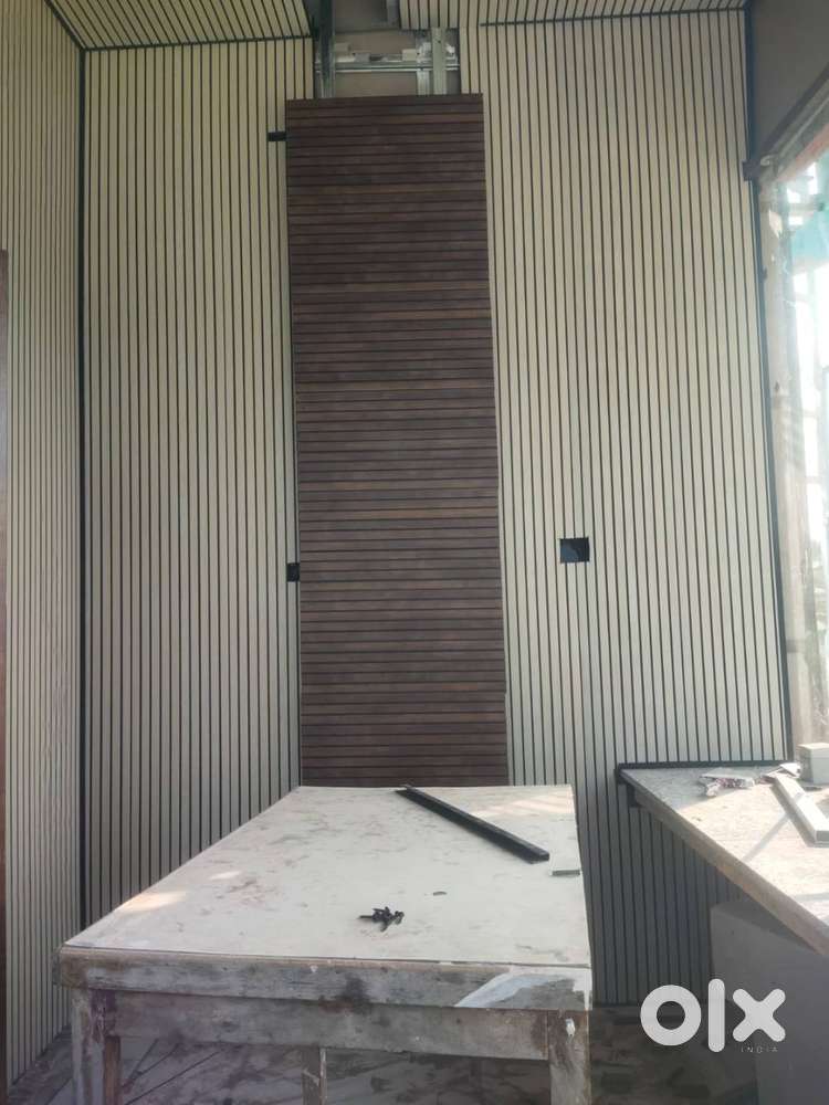 Acp,pvc, forsillling elevation and interior mistri chahiye work