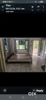 Single room with attached wash room,for male working bachelors