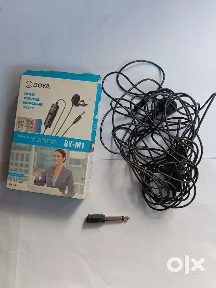 Boya M1 Original Mic, Superb Quality Voice Recording Mic