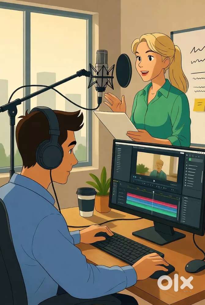 Looking for Video Editors, Voice over artists and Thumbnail editors