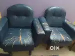 Old sofa but strong furnished
