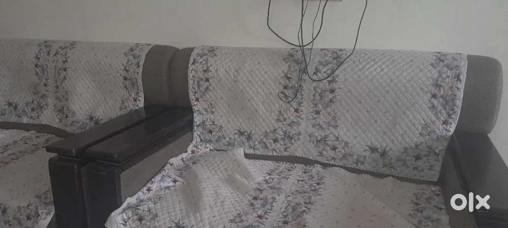 Wooden sofa