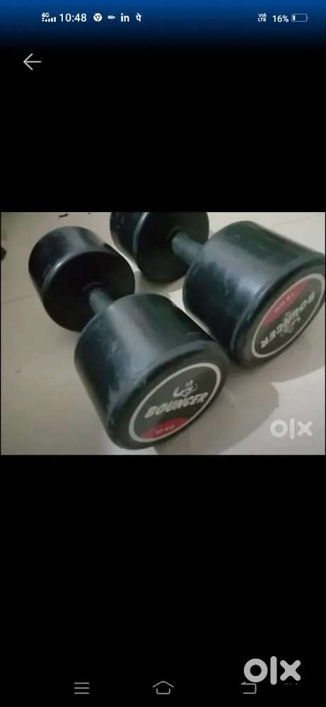 Dumbell set of 10 kg