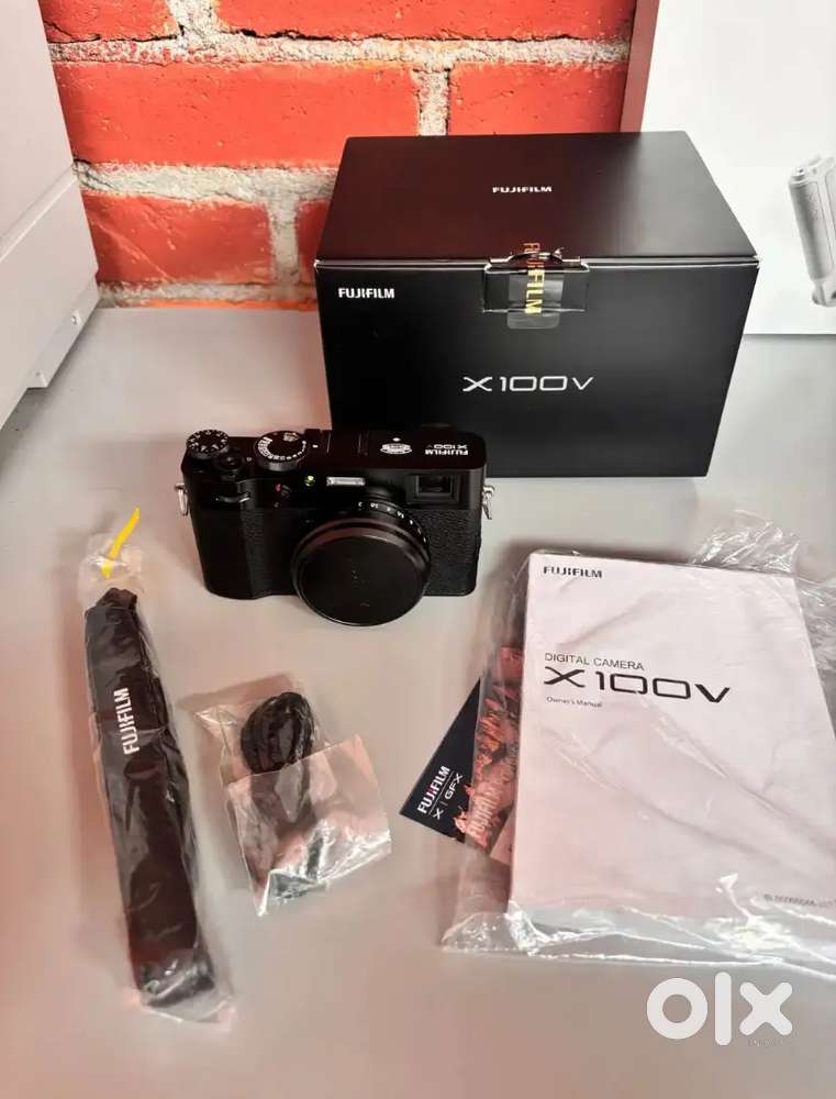 Fujifilm X100V 26.1MP Digital Camera (Black)