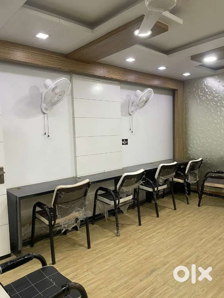 Fully Furnished office at New Palasia 56 dukkan above Titan showroom