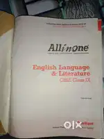 ALL IN ONEEnglish language and literature CBSE class9