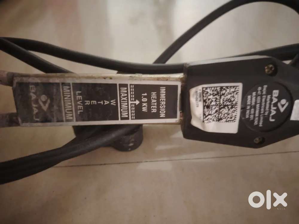 Bajaj Water Heater rod - Black