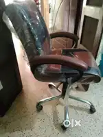 Office leather revolving chair