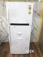 Lg 420ltrs latest flower model double door refrigerator available*/*