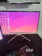 Monitor And  Mechanical Keyboard Mouse