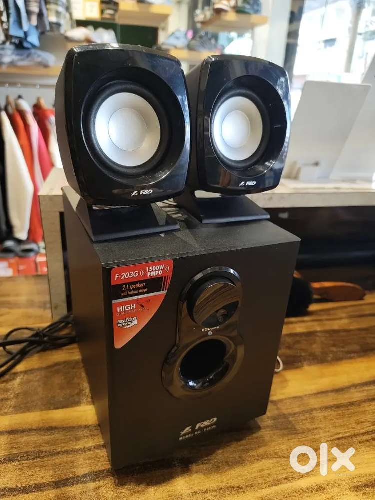 F&D F203G 2.1 sound system