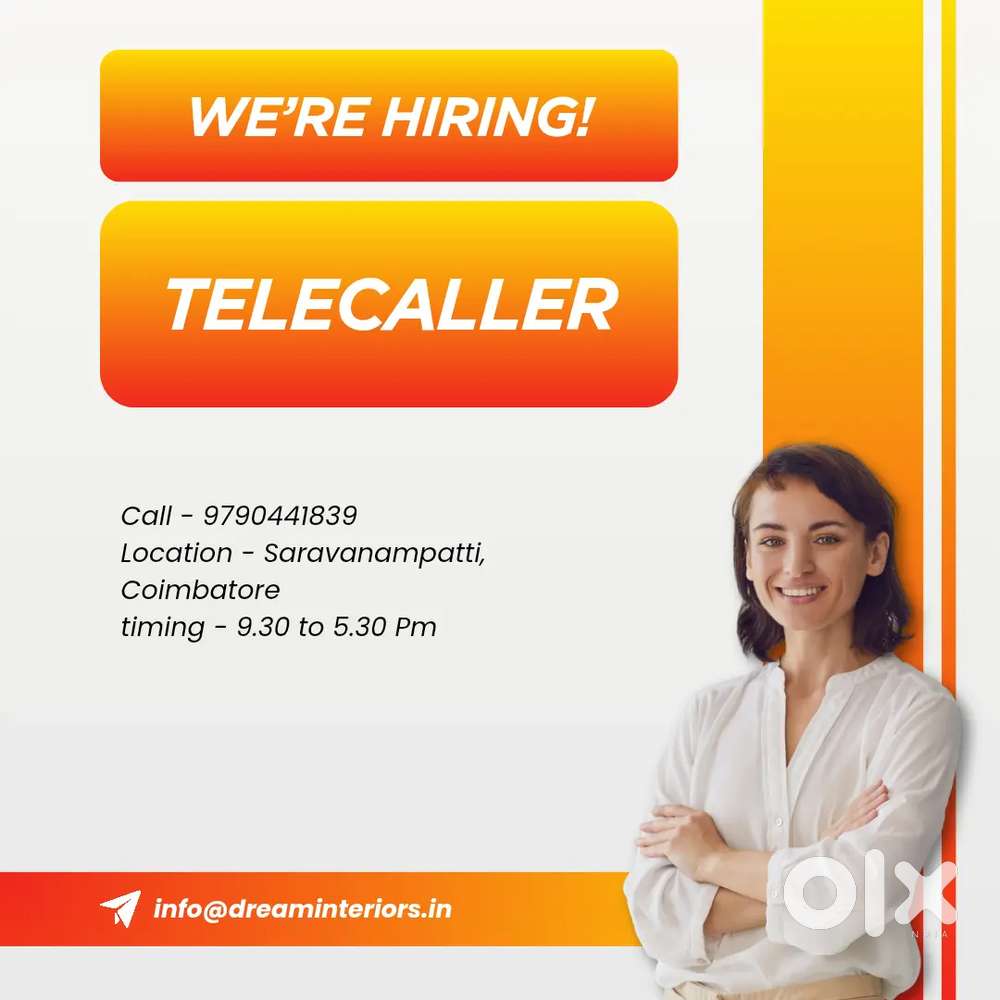 Tele Caller and sales Marketing Only Female
Candidates