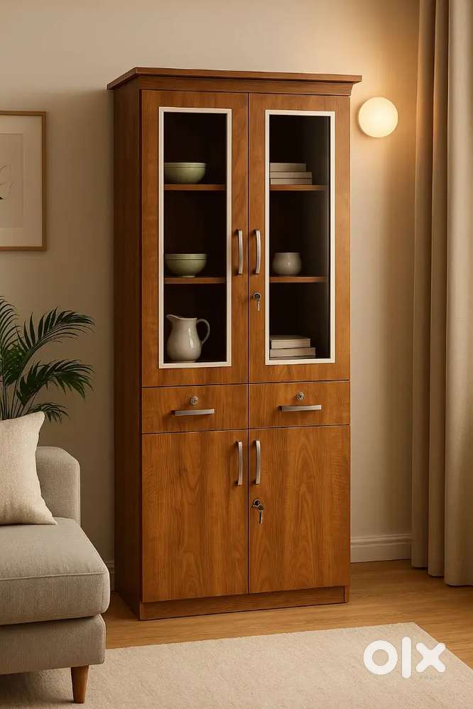 Brand new crockery unit or showcase for sale from direct factory