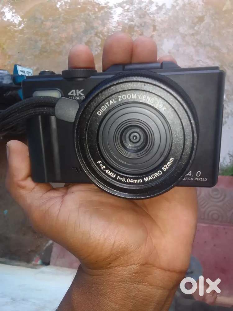 Digital camera 64  mega pixel 4k 18x digital zooming