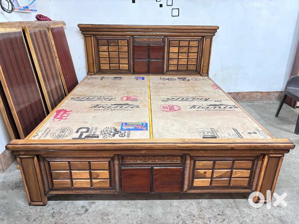 New wooden box bed having size 6/7