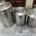 Steel Drum set of Three