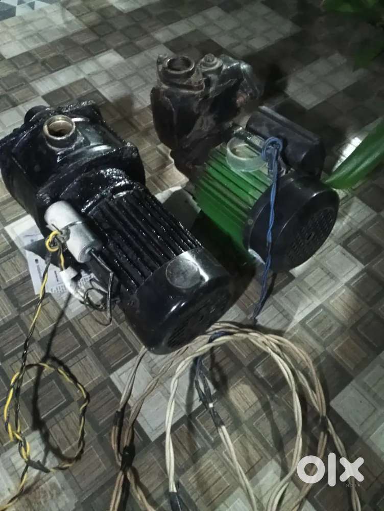 2 पानी की मोटर 1H  0.5 Hp dono original Crompton and ujala