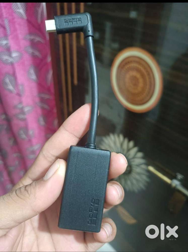 GoPro camera adapter ( No camera ) only C type to 3.5 mm orginal adap.