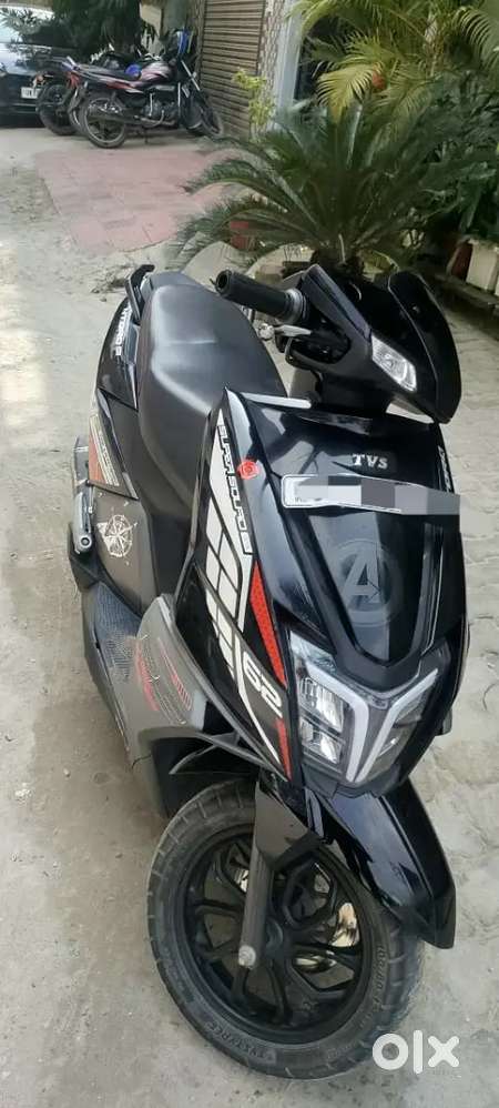 Tvs Ntorq 2k24 With Exhaust Silencer