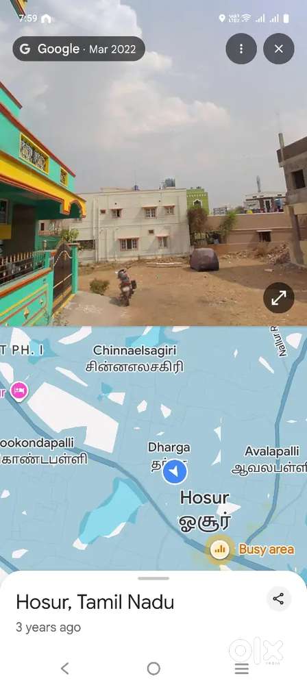 Plot with borewell for sale