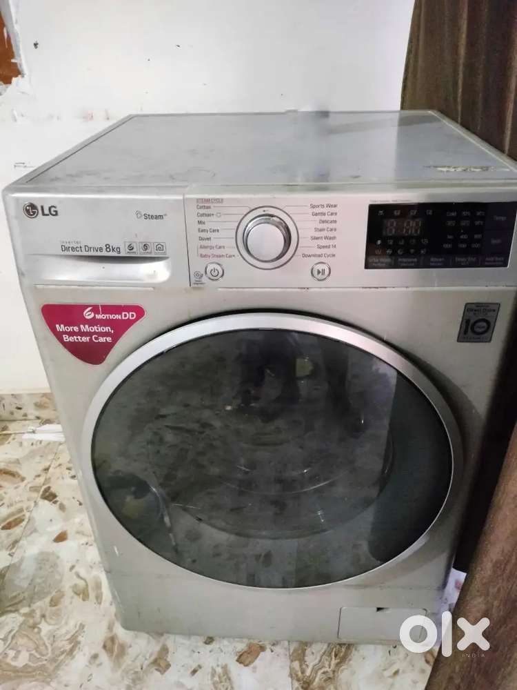 8kg frontload lg washing machine in a very good condition