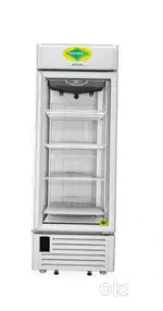 Western vertical glass door freezer