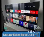 New 45 Android Smart led tv Slim Bezel-less
Model 2 yr grntee