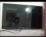 Videocon tv 32 inches with micro lab bass box and sound system