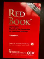 RED BOOK. 2024-2027 Report Of The Committee On Infectious Diseases.
