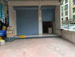 Road facing double shutter shop,big frontage covered with shed @40 lac