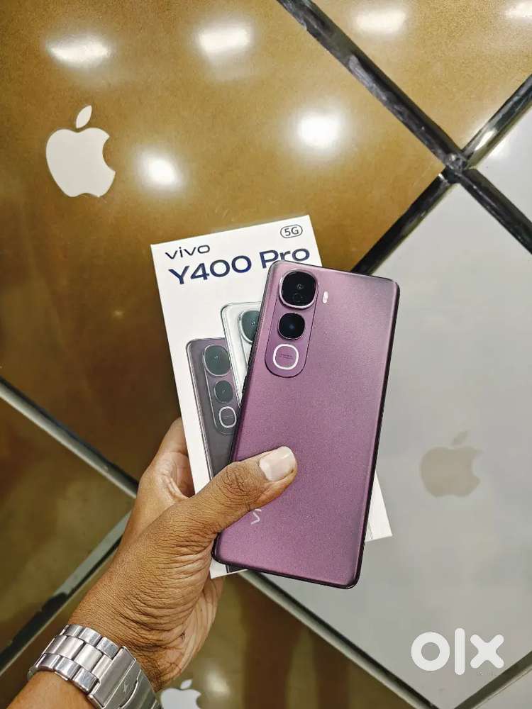 Vivo Y400 Pro 5G (8Gb/256Gb)..2 Month Old..Full Box Kit..