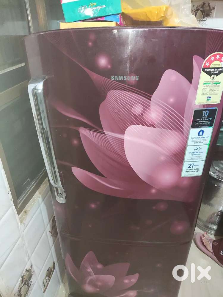Samsung Fridge 192 liter 4 star 3 year old
